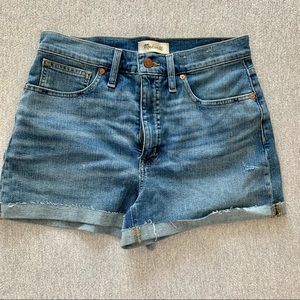 Madewell High-Rise Denim Shorts